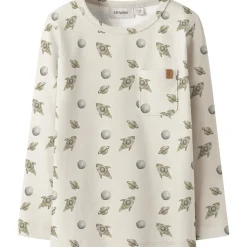 Turtledove Space Nmmlayo Geo Ls Slim Top Lil*Lil'Atelier Sale