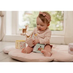 Fairy Garden Pink Plys Terninger*Little Dutch New