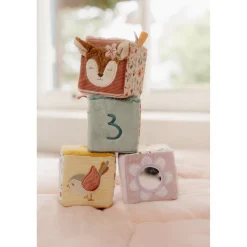 Fairy Garden Pink Plys Terninger*Little Dutch New