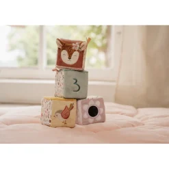 Fairy Garden Pink Plys Terninger*Little Dutch New