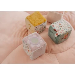 Fairy Garden Pink Plys Terninger*Little Dutch New