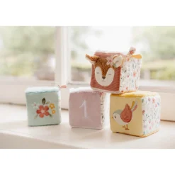 Fairy Garden Pink Plys Terninger*Little Dutch New