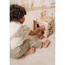 Fairy Garden Pink Aktivitetskube*Little Dutch Clearance