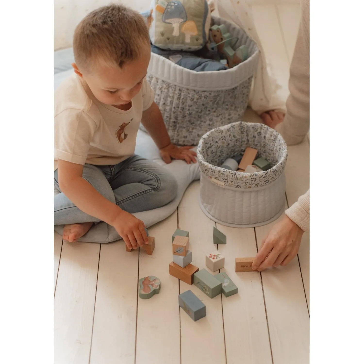 Forest Friends Blue Byggeklodser Træ*Little Dutch Discount