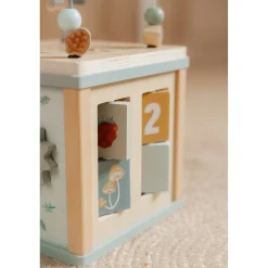 Forest Friends Blue Aktivitetskube*Little Dutch New
