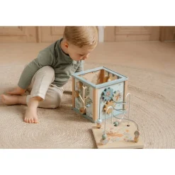 Forest Friends Blue Aktivitetskube*Little Dutch New