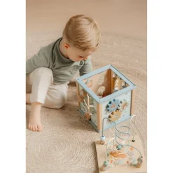 Forest Friends Blue Aktivitetskube*Little Dutch New