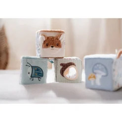 Forest Friends Blue Aktivitetsterninger 4-Pak*Little Dutch