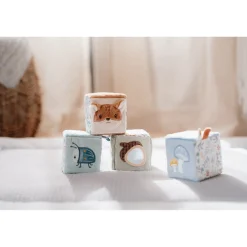 Forest Friends Blue Aktivitetsterninger 4-Pak*Little Dutch