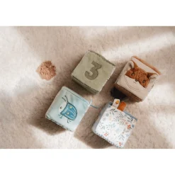 Forest Friends Blue Aktivitetsterninger 4-Pak*Little Dutch