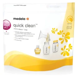 Quick Clean Poser til Mikroovn, 5 stk.*medela Hot