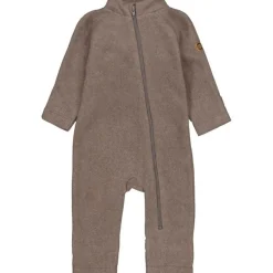 Bomuld Fleece Køredragt Melange Denver*Mikk-Line New