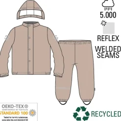 Regntøj Jakke Og Bukser Adobe Rose*Mikk-Line Online