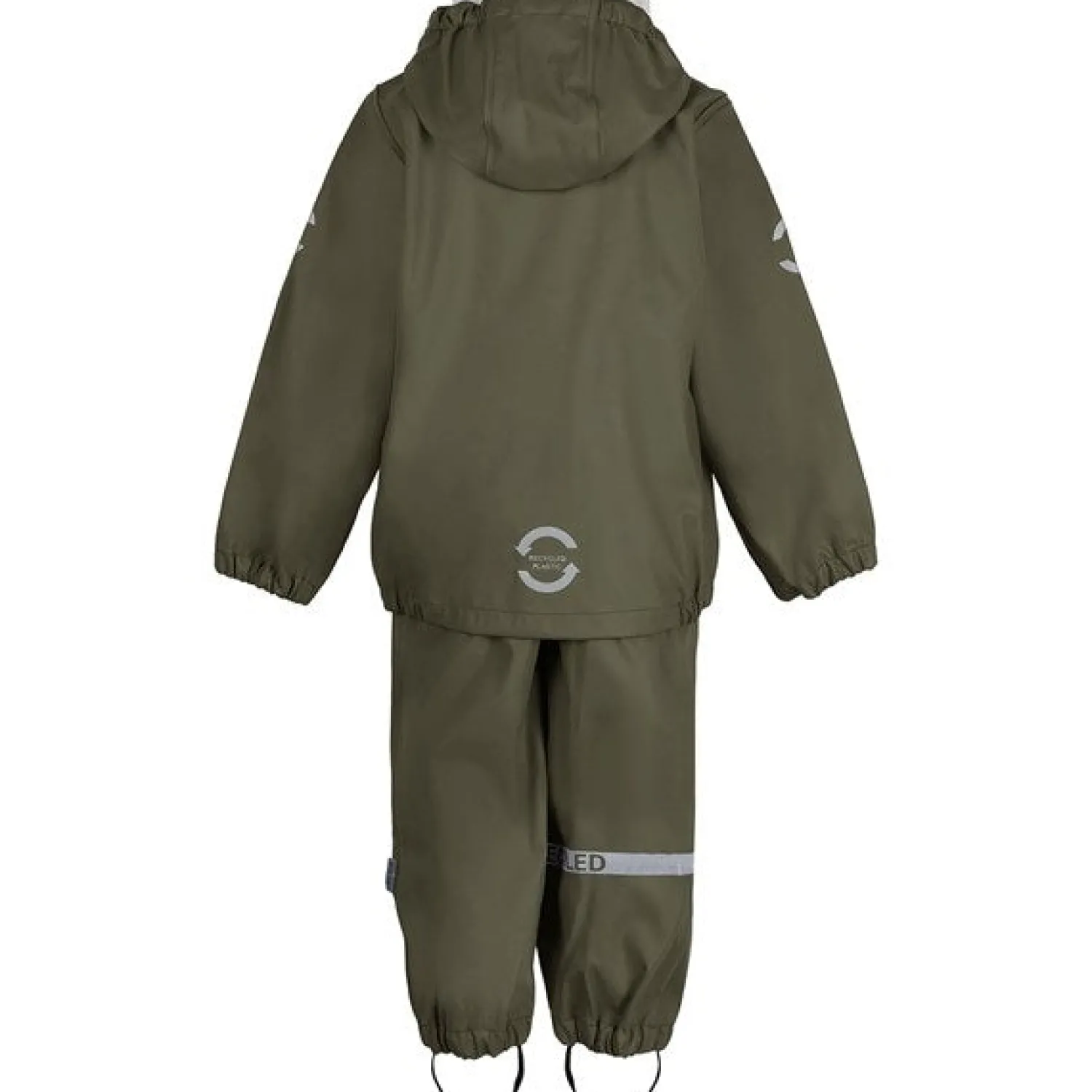 Regntøj Jakke Og Bukser Dusty Olive*Mikk-Line Hot