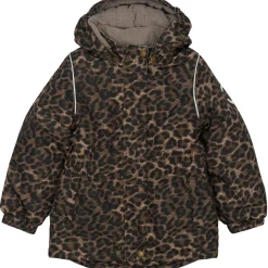 Vinterjakke "waist AOP" - Leopard*Mikk-Line Clearance