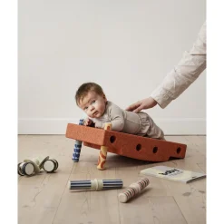 Baby Motoriksæt Burnt Orange / Dusty Green*MODU Best