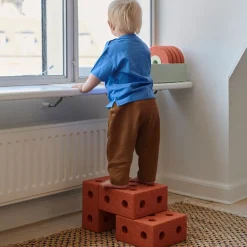 3-i-1 Baby Walker Burnt Orange/Dusty Green*MODU Clearance