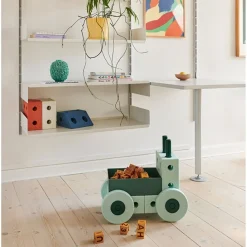 3-i-1 Baby Walker Ocean Mint/Forest Green*MODU Hot