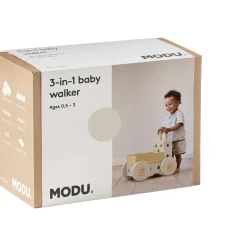 3-i-1 Baby Walker Sand Grey / Honey Yellow*MODU Clearance