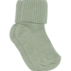 Granit Grøn Bomuld rib babystrømper*Mp Danmark Best