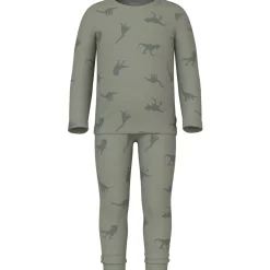Agave Green Pyjamas Agave Green Dino Rib Noos*Name It Best