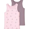 Barely Pink Tank Top 2-pak Barely Pink Bow Noos*Name It Online