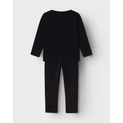 Black Yellow Oween Top Sæt Skeleton*Name It