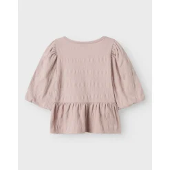 Burnished Lilac Nmfkesia 3/4 Sleeve Top*Name It Discount