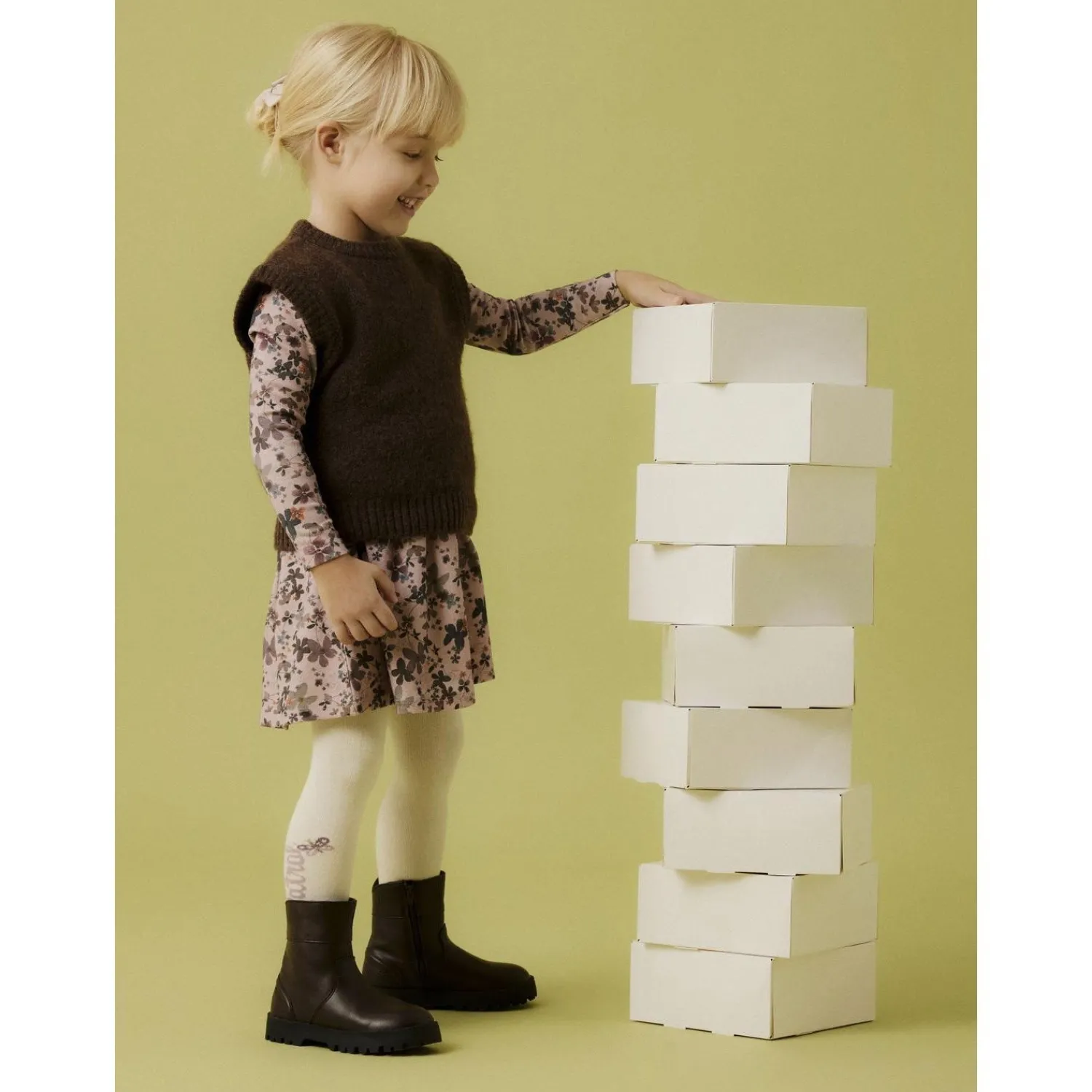 Burnished Lilac Nmfnaline Ls Kjole*Name It Sale