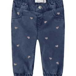 Dark Blue Denim Hearts Emb Nmfrose Shaped R Emb Jeans 5321-Yb*Name It Outlet