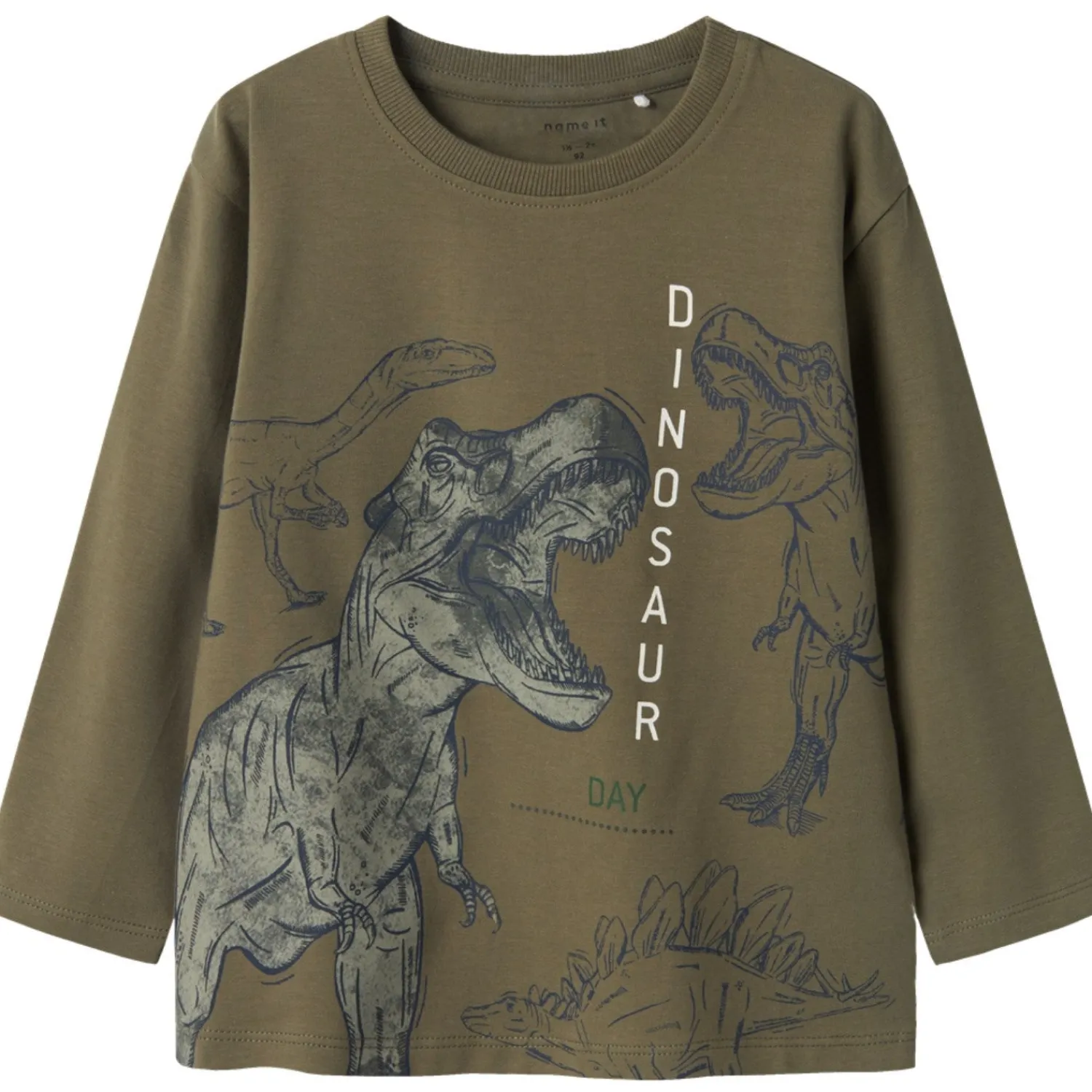 Dusty Olive Benjamino Regular Bluse*Name It Sale