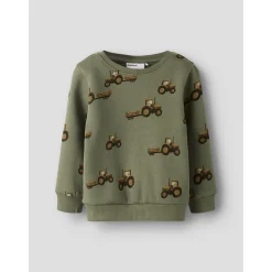 Dusty Olive Nmmopa Ls Swe Bru*Name It Discount