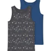 Forged Iron Tank Top 2-pak Iron Space Noos*Name It Best