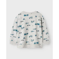 Light Grey Melange Troy Regular Sweatshirt*Name It Online