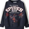 Navy Blazer Nmmobert Spider Nreg Sweat Bru Mar*Name It Clearance