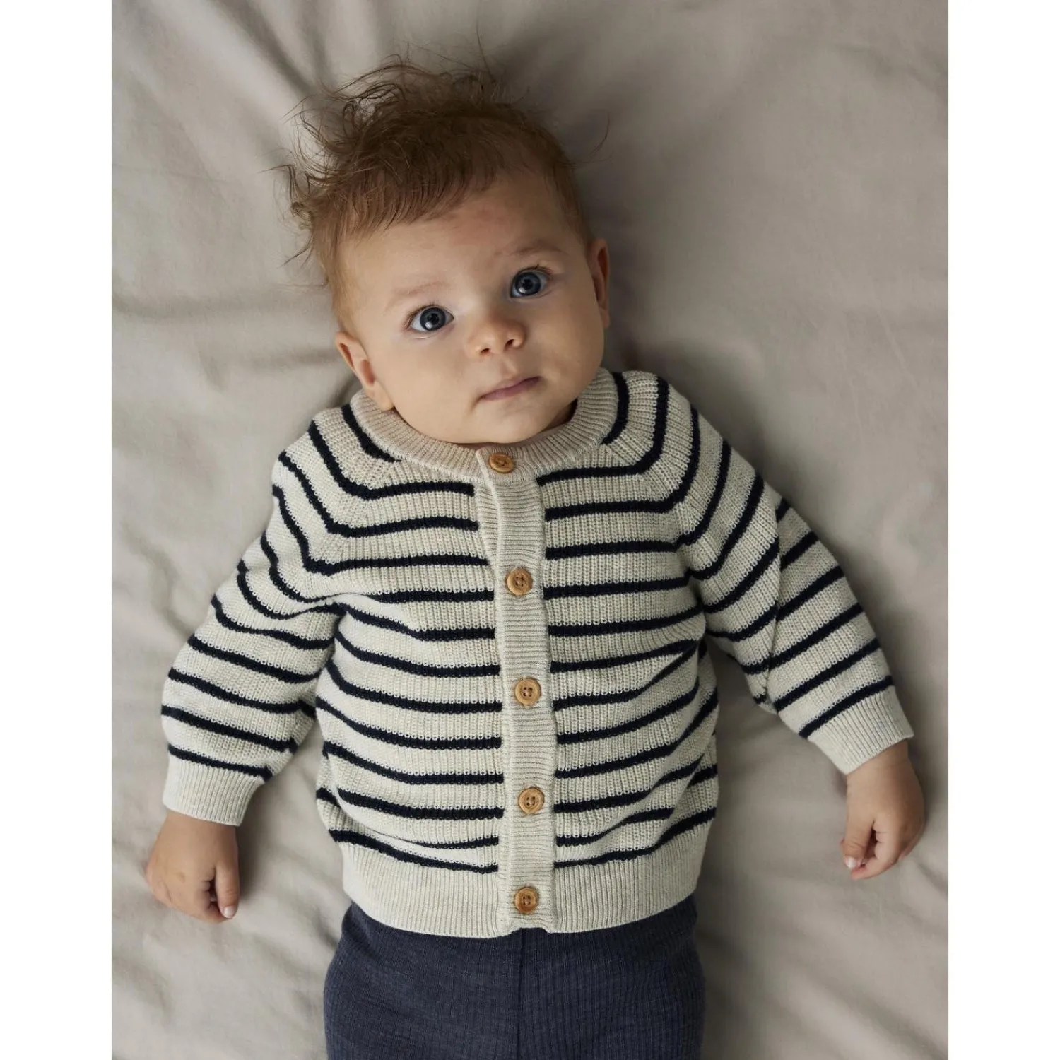 Peyote Melange Mast Strik Cardigan Noos*Name It Online