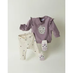 Peyote Melange Nbfnutti Leggings Noos*Name It Best