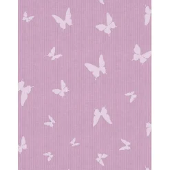 Pink Lavender Pyjamas Pink Butterfly Rib Noos*Name It