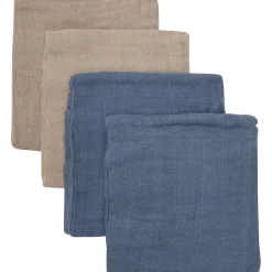 China Blue Økologiske Stofbleer Muslin 4-pak*Pippi Discount