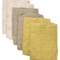 Økologiske Stofbleer 6-pak Rattan*Pippi Best