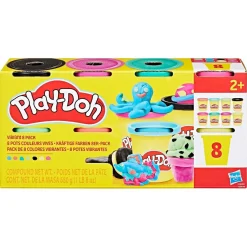 8 Pack 680 g - Vibrant*Play-Doh Outlet