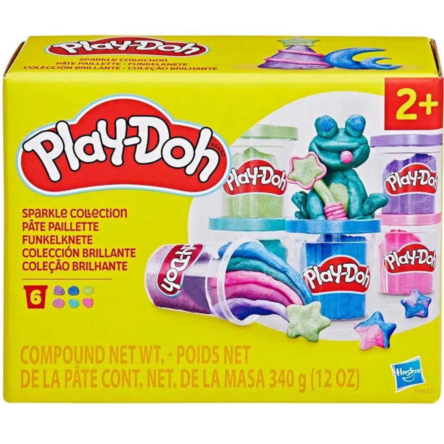 6 Pack Sparkle Collection 340 g*Play-Doh Discount