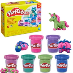 6 Pack Sparkle Collection 340 g*Play-Doh Discount