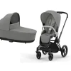 Priam inkl. Carrycot Mirage Grey (kombivogn)*Cybex Outlet