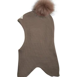 3-lags Brown Birch Bark Rund Elefanthue*Racing Kids Hot