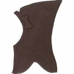 Top Elefanthue Sløjfe 2-lags Choko Brown*Racing Kids New