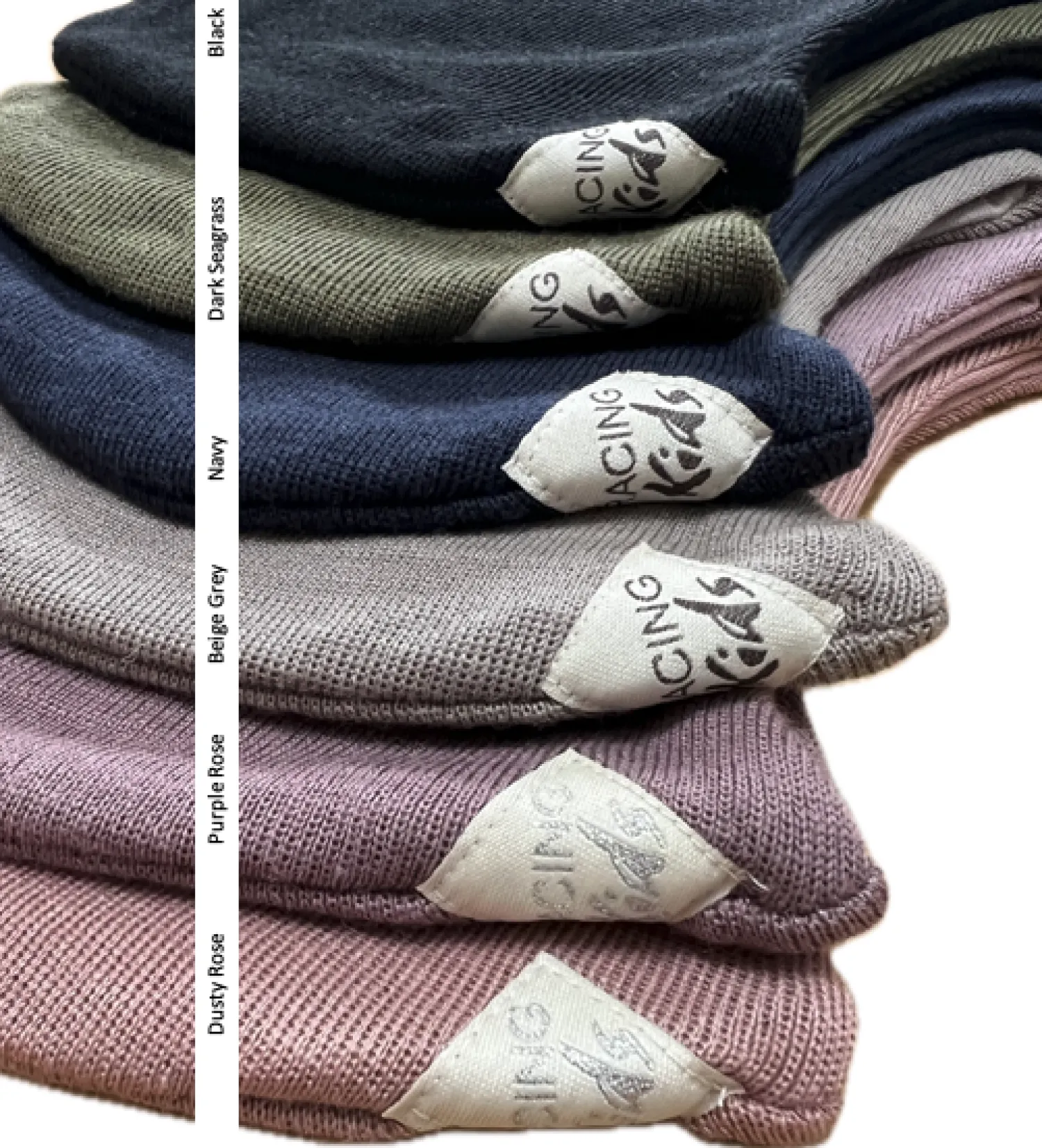 Uld Rund Elefanthue Beige grey*Racing Kids Online