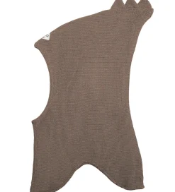 Uld Spids Dino Elefanthue lys Brun*Racing Kids Clearance