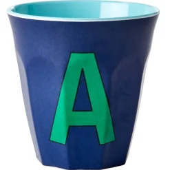 Bluish Colors Melamin Alfabet Kop*Rice Best
