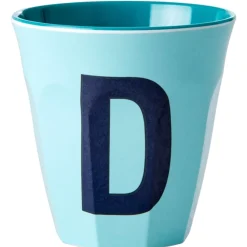 Bluish Colors Melamin Alfabet Kop*Rice Best